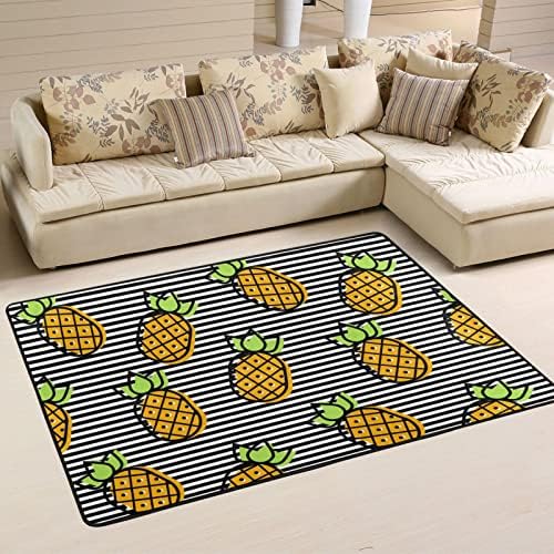 Светла решетка ананас Големи меки килими за меки подрачја Плејматски тепих под мат