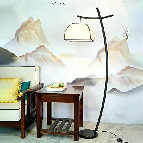 Ydjbj дневна соба под светло светло кинески стил ретро спална соба кревет ламба студија за ламба вертикална биро за ламба