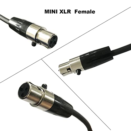 Seadream 1/4 инч машко до 3 пински мини XLR Femaleенски кабел за кабел за кабелски кабел за кабел за кабел за кабел за кабел за