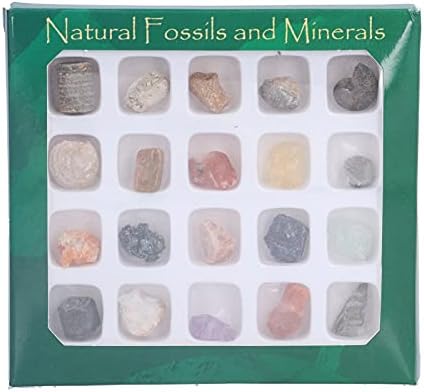 Комплет за минерални скапоцени камења Surebuy, Зголемување на знаењето Кристални скапоцени камења убави практични за собирање