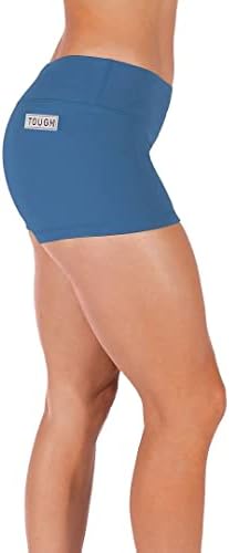 Women'sенски 3 / 5 силиконски без возење со атлетски тренинзи за вежбање активен одбојка на јога компресија за компресија краток плен
