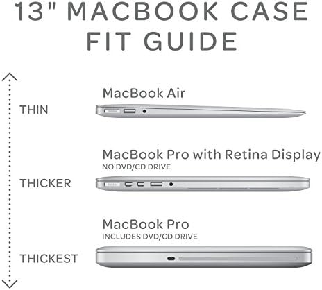 Производите на Спек Видете преку Оникс случај за MacBook Air 13 инчи, црна мат - 71478-0581