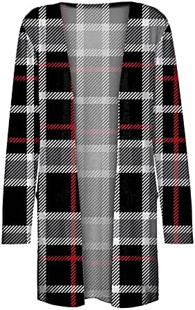 Џемпери за жени: женска факс -јакна за стрижење, обичен лаптол руно, нејасно отворено предно палто за излез со џебови со џебови