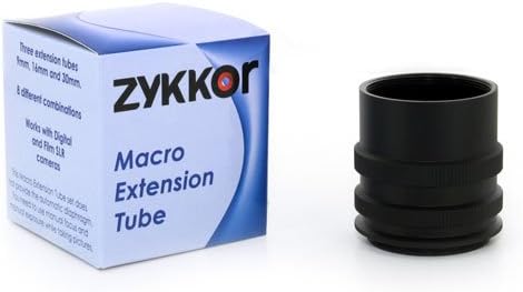 Macro Extension Extension Zykkor Поставена за Pentax M42 Screw Mount за филм и дигитални фотоапарати
