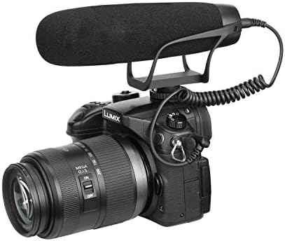 Vidpro XM-48 Professional Condenser Shotgun Video Microphone DSLR камери, видео камери, паметни телефони и компјутери за снимање на терен,