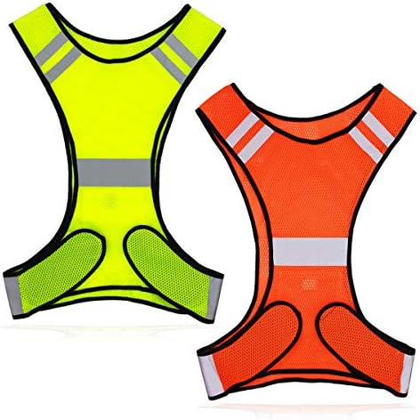 Рефлексивен елек на Labewin за трчање или велосипедизам рефлектор јакни со голема видливост безбедност облека за велосипедски тркачи за пешачење