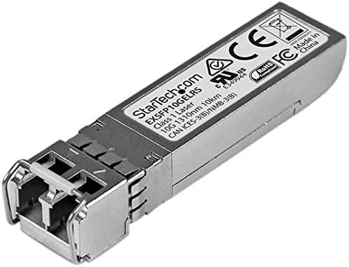 Startech.com Juniper EX -SFP -10GE -LR Компатибилен SFP+ модул - 10GBase -LR - 10GBE единечен режим SMF оптички примирник - 10Ge Gigabit Ethernet