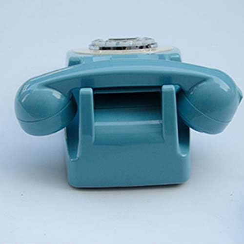 KXDFDC ретро ротирачки телефонски телефонски антички жичен телефонски декорација