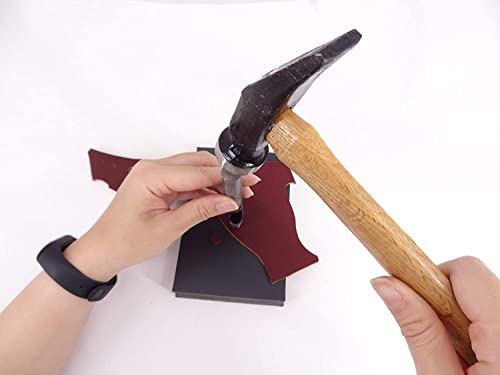 Направено во Тајван 1 парчиња 14мм дупка од кожа занаетчиска алатка за кожа од кожа DIY тркалезен удар