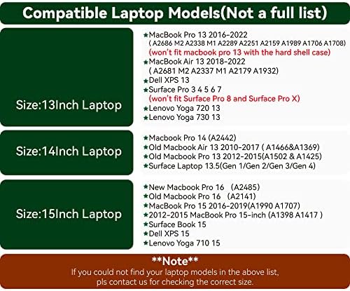 Бенфан Кожа Лаптоп Ракав 13 Инчен Компатибилен За Нови 13 инчен Macbook Воздух, Нови 13 MacBook Pro, DELL XPS 13 Боја Сиво Зелена