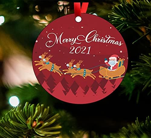 2021 Божиќни украси за украсување на новогодишни елки | Подароци за ангажман на свадбени туш за жени невеста парови