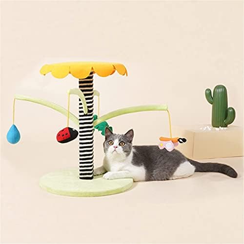 Дхдм Мултифункционални Мачки Решетка За Дрвја Висечка Топка Рамка За Качување Мали Мачки Гребење Колона Мачки Качување Колона Мачки Скокање Платформа