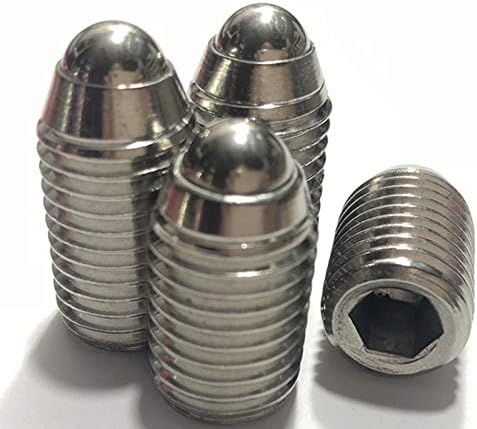 Завртки 1 парчиња M1 2 несакани челични брановисти на брадавички завртки за обложување на мониста навртки на топчеста завртка за завртки за завртки 16 ~ 30мм должина - д