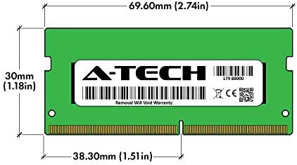 A-Tech 4gb RAM МЕМОРИЈА Замена За Kingston KVR21S15S8/4 | DDR4 2133MHz PC4-17000 1Rx8 1.2 V Не-ECC SODIMM 260-Пински Мемориски Модул