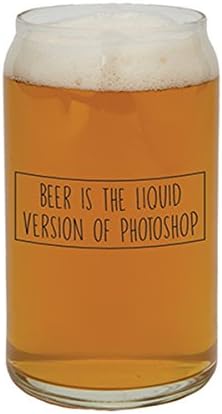 Пивото на филозофот Барстол е стакло во форма на ликвидација, 16 унца