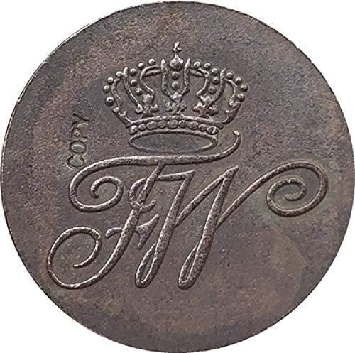 Полска 1810 1 Шилинг Монети Копирај Кописувенир Новина Монета Подарок