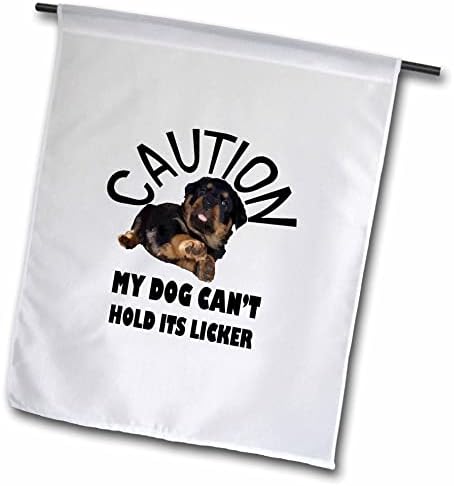 3дроза Претпазливост Моето Куче Не Може Да Го Држи Лижењето Прекрасно Ротвајлер-Знамиња