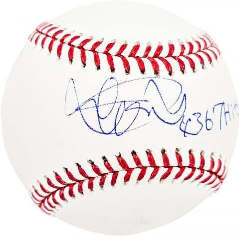 Ичиро Сузуки го автограмираше официјалниот МЛБ Бејзбол Сиетл Маринерс „4367 хитови“ е холо акции 212162 - Автограм Бејзбол