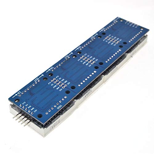 Daoki Max7219 DOT LED матрица MCU 8x32 Контролен LED дисплеј модул погон за Arduino Raspberry Pi 4 во 1
