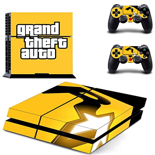 За PS5 Digital - Game Grand GTA Theft и Auto PS4 или PS5 налепница за кожа за PlayStation 4 или 5 конзола и контролори Декал Винил ДУЦ -5391