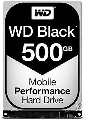 Западен дигитален 500 GB WD Black Performance Мобилен хард диск - 7200 вртежи во минута, SATA 6 GB/S ,, 32 MB кеш, 2,5 - WD5000LPLX