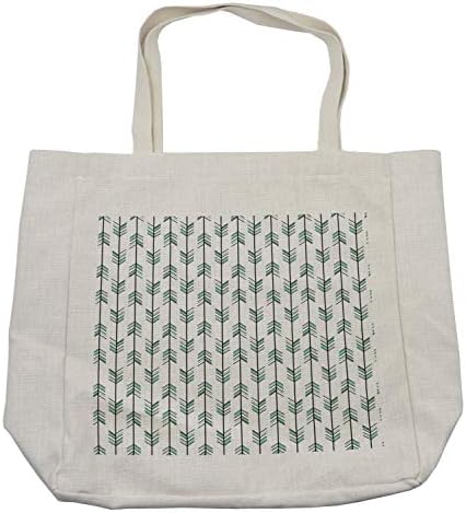 Торба за шопинг со стрела Амбесон, шема на стрела со пастелна боја, стар племенски во илустрација за графички уметнички дела, еко-пријателска торба за еднократна уп