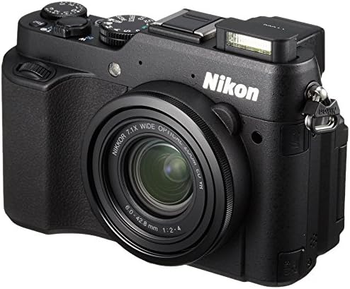 Nikon Coolpix P7800 Дигитална камера Голем отвор за леќи со вари -агол LCD црна P7800BK - Меѓународна верзија