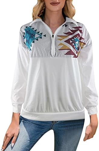 Gdjgta женски пуловер лапел патент шема шема џемпер маица Туника на врвови на блуза пулвер