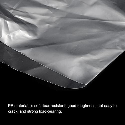 Patikil Clear Flat Open Open Poly Caghs Не-лепливи PE пластични торбички за малопродажба 3 мил.
