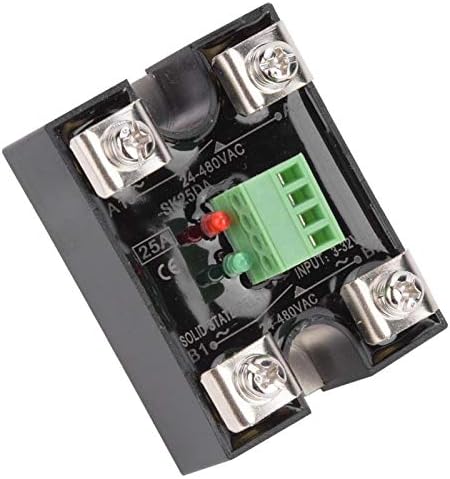 Hilitand Solid State Relay Dual Channel DC Control AC Реле за SSR SSR 24-480V AC 58 x 44 x 28mm