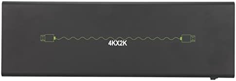 Ashata 4K HDMI Splitter, 4kx2k@30Hz HD HDMI сплитер екран Сплитер 1 на 16 надвор, за ТВ, играчи на BluRay, поставени врвни кутии, конзоли за 4K игри, формат на видео со длабока боја 8,10,12 битни в