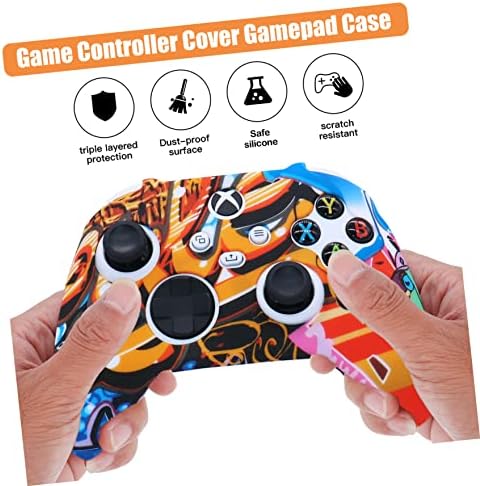 Заштита на игри со контролор на контролорот Mobestech, зафат на силиконска подлога, рачка на капакот на Октопод заштитник GamePad