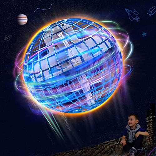 Cosmic Globe Faling Orb Ball: Galactic Fidget Spinner Ball - Boomerang лебди лебдечки топка играчка - маглината мини дрон летачки вртеж