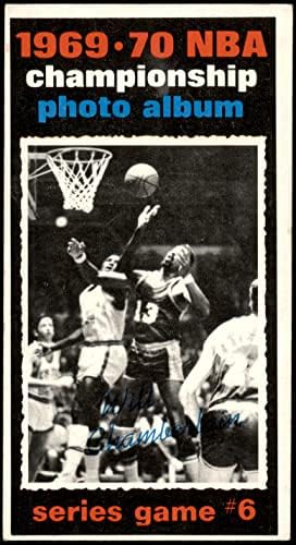 1970 Топпс # 173 1969-70 НБА шампионат - Игра 6 Вилт Чемберлен Никс/Лејкерс екс Никс/Лејкерс Канзас