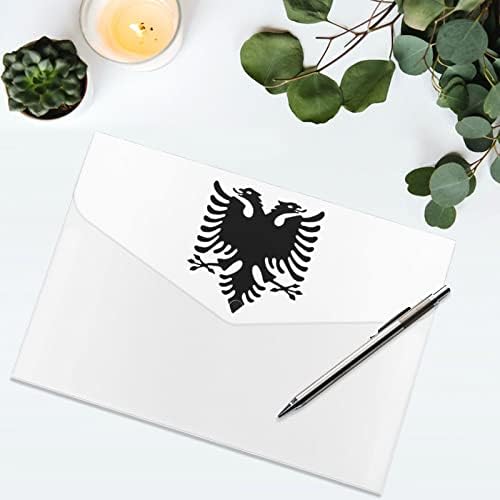 Албанско Величествено Знаме Проширување На Папки Со Датотеки Хармоника Носител На Датотеки Организатор На Документи со 6 Џебови