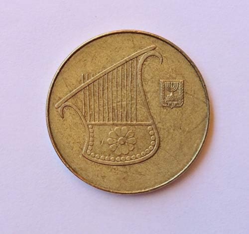 Многу 10 Израелски Монети, Половина 1/2 Шекел Шекел, Официјална Валута Нисвилс Колекционерски Пари