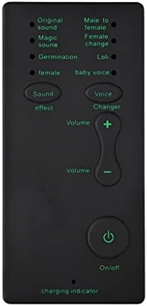 Хиксеб Мини Звучна Картичка Преносни Звучни Ефекти Машина За Менување Глас Уред Аудио Картичка За Пренос Во Живо Онлајн Разговор Пеење