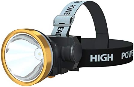 Odear Fellgargable Furstlam, Super Bright LED глава светилка Фенерска светлина водоотпорна фароло со вградена батерија за отворено кампување