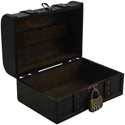 Liuyunqi ретро богатство Гроздобер дрвена кутија за складирање антички стил организатор за лозинка за кутии за гардероба кутија