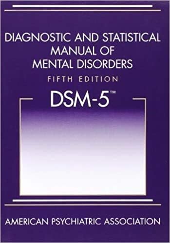 од страна на Американското психијатриско здружение Дијагностички и статистички прирачник за ментални нарушувања, 5-то издание: ДСМ-5