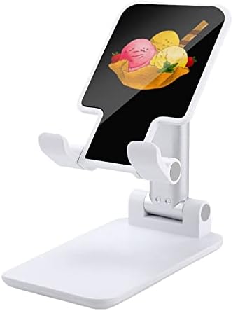 Шарен сладолед мобилен телефон стојат прилагодливи додатоци на држачот за десктоп за десктоп за преклопување на таблети