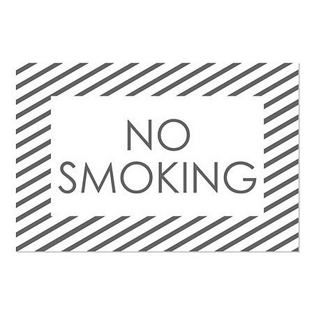 CGSignLab | Без пушење -Стрип на белиот прозорец | 36 x24