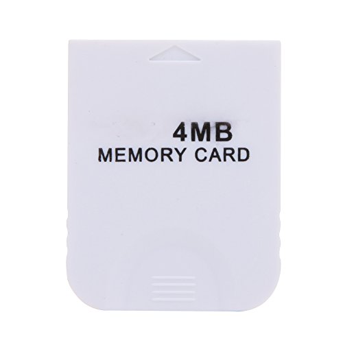 Бела практична Мемориска Картичка За Nintendo Wii Gamecube Gc NGC Игра Бела НОВА