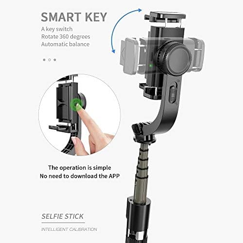 Штанд на Boxwave и монтирање компатибилен со Motorola Moto E32 - Gimbal SelfiePod, Selfie Stick Extendable Video Gimbal стабилизатор
