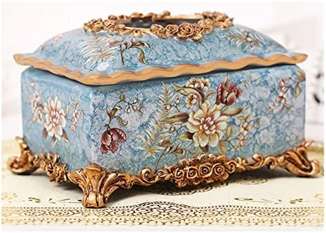 Dingzz насликана занаетчиска кутија за ткиво, црта хартиена кутија домашна дневна соба десктоп украс украс подарок