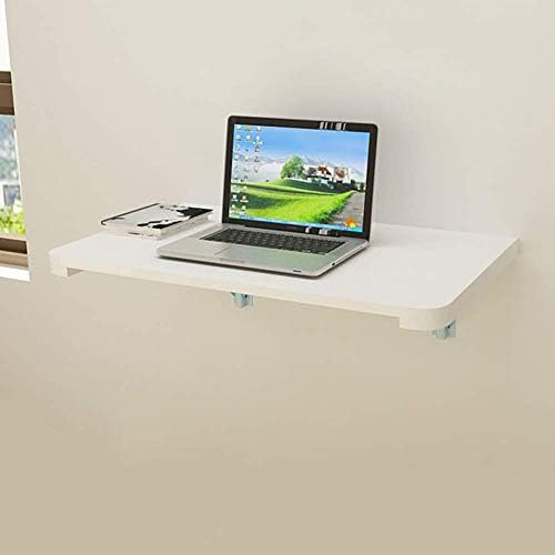 PIBM Стилски полица за едноставност Полнен wallид монтиран лебдечки табела за лаптоп, столбови, цврсто дрво, мултифункционално