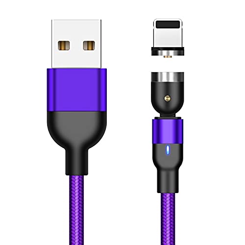 [2 Пакет] 3а Магнетен Кабел Микро USB Тип Ц Кабел За Полнење Кабел За iPhone 11 PRO XS Max 7 8 Плус Samsung Xiaomi Huawei USB Кабел