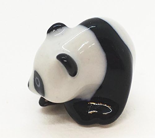 Witnystore панда керамика кинеска маскота животно минијатурна симпатична фигурина сувенир занаетчиски декор