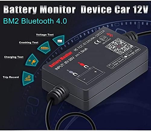 Проверка на уредот за батерии на батерии N/A Check Bluetooth Car Проверка на уредот за апликација во реално време Акумулаторски мобилен