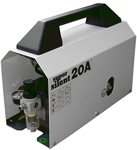 Silentaire Super Super Tilt 20-A Whisper Tiet Airbrush Compressor 1/5HP 0,7 CFM 55-85psi Ниско ниво на бучава